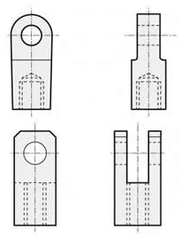 Rod eye Clevis