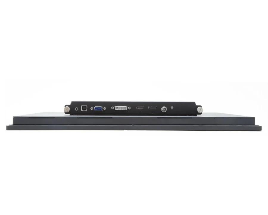 Monitor táctil industrial capacitivo de 19,0”, 1 entrada HDMI, 1 entrada VGA, 1 entrada DVI-D, 1 entrada DisplayPort