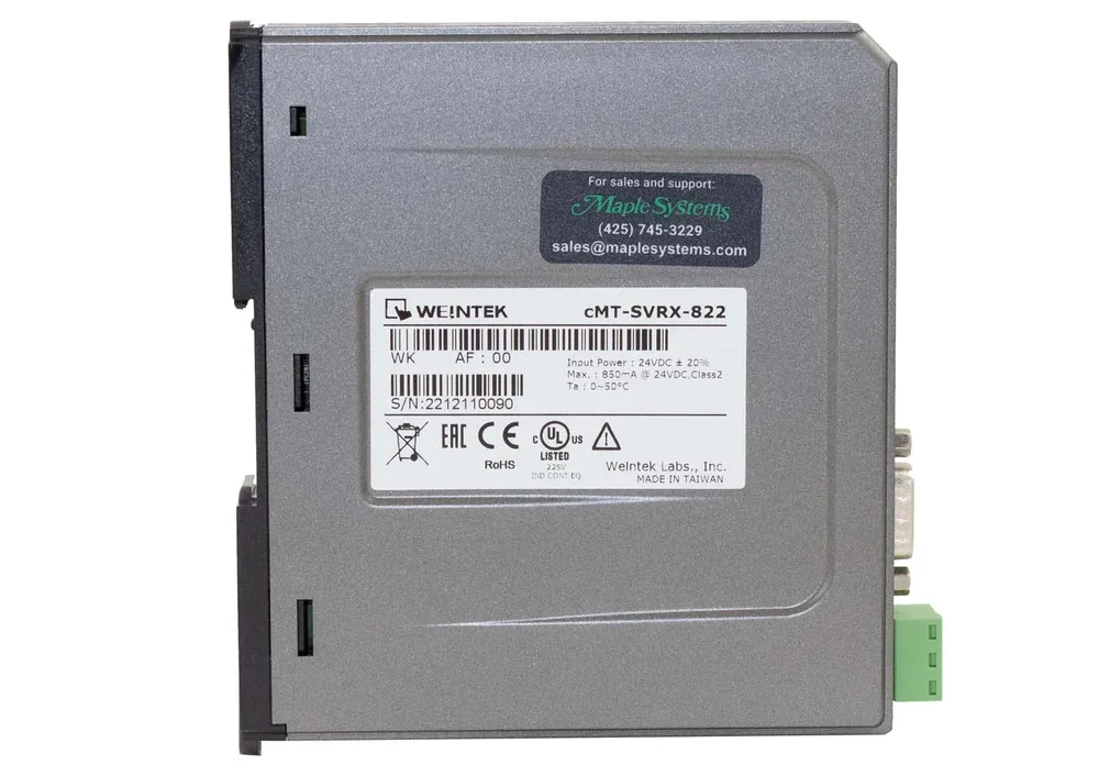 HMI sin pantalla avanzada con compatibilidad con CODESYS licencia de fácil acceso