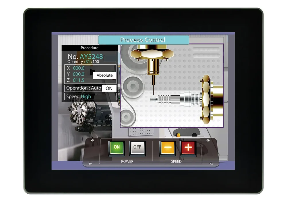 HMI de alto rendimiento de 9,7 con licencia EasyAccess