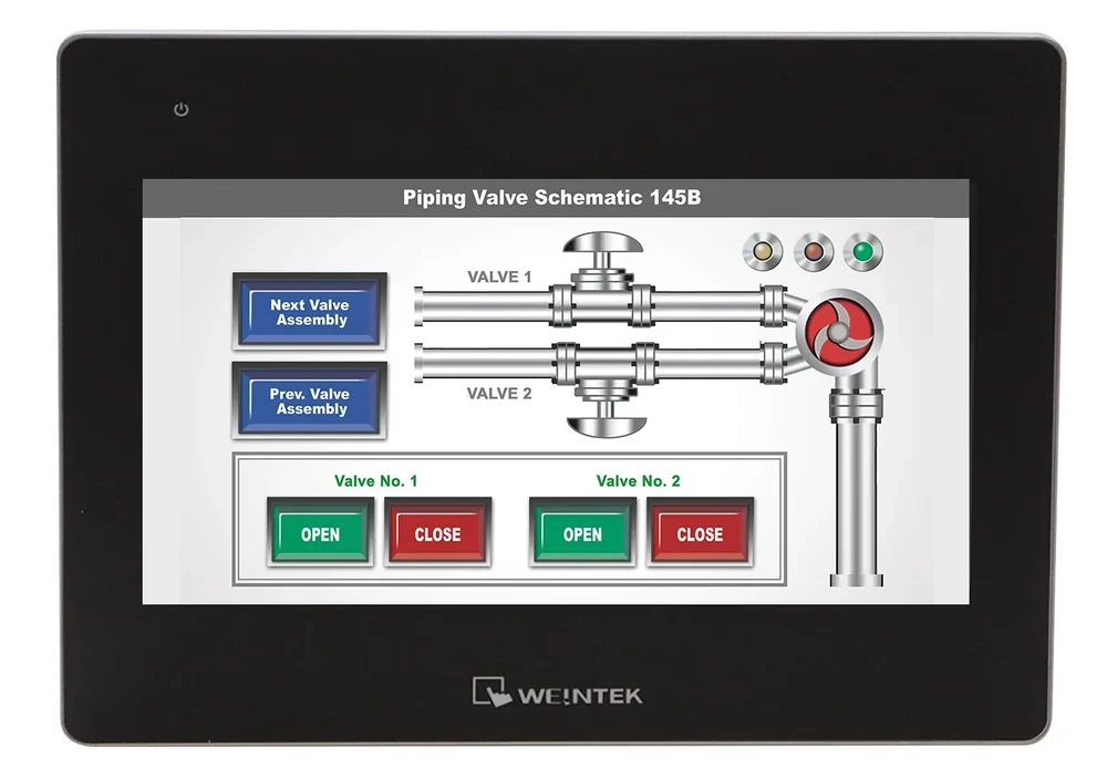 HMI avanzada compatible con Wi-Fi de 10,1
