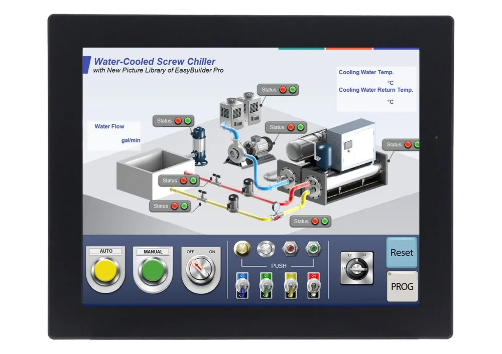 HMI avanzada de doble Ethernet de 15,0