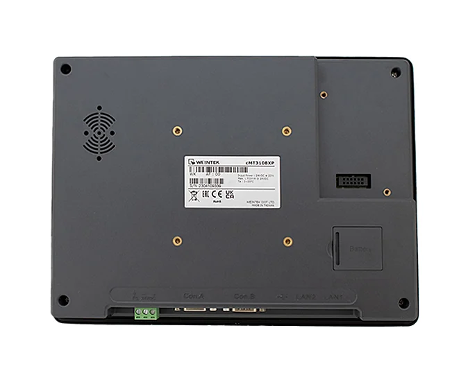 HMI de alto rendimiento y alta resolución con capacidad WiFi de 10,1