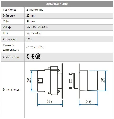 2ASL1LB-1-400