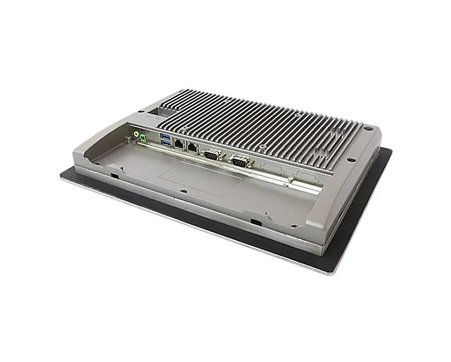 PC de panel industrial de acero inoxidable Intel Celeron de 12,1