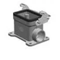 Base Larga, entrada lateral 6 polos T 16A