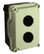 Botonera para 2 operadores Aluminio